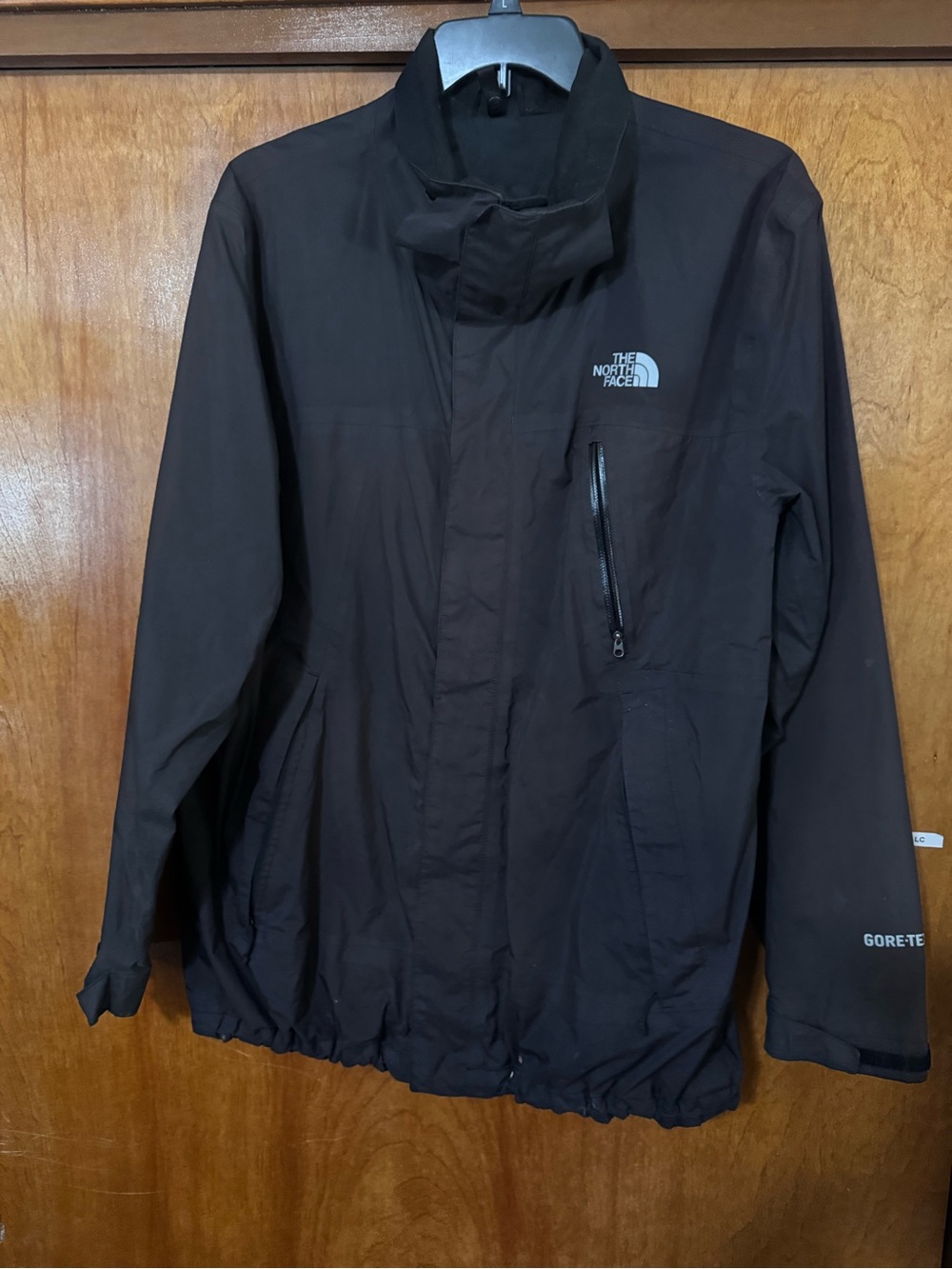 The North Face Men's XL Black Waterproof GORE-TEX Mountain Light Jacket No Hood